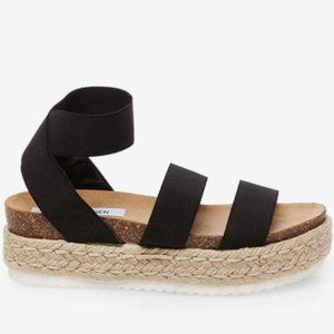 Steve Madden Kimmie Black Espadrilles